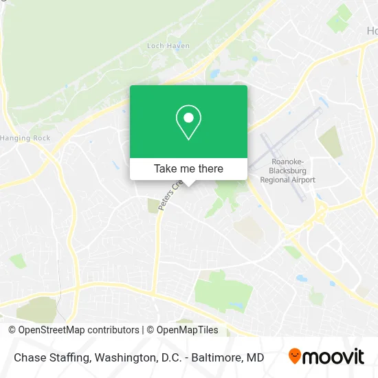 Chase Staffing map