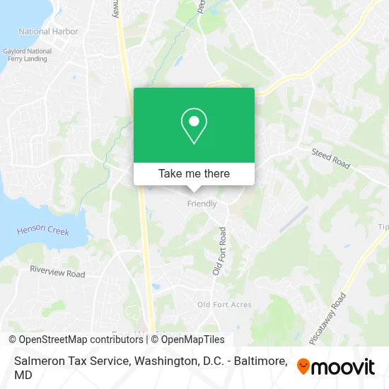 Salmeron Tax Service map