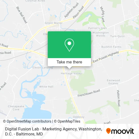 Digital Fusion Lab - Marketing Agency map