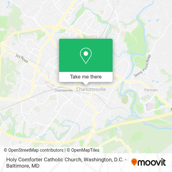Holy Comforter Catholic Church map
