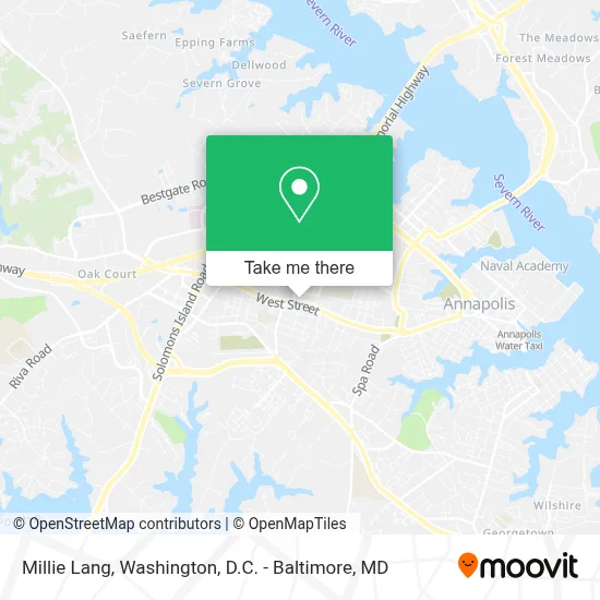 Millie Lang map