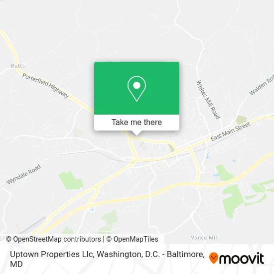 Uptown Properties Llc map