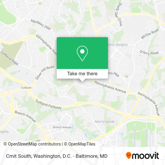 Cmit South map