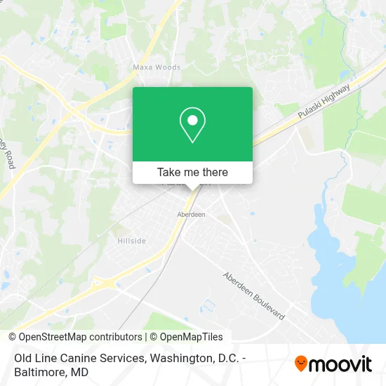 Old Line Canine Services map