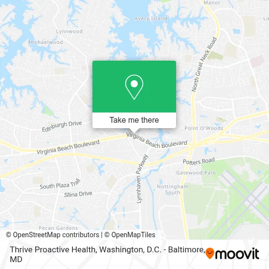 Thrive Proactive Health map