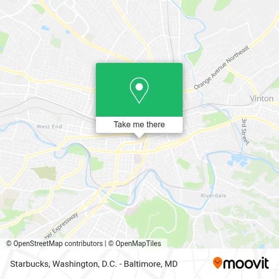 Starbucks map