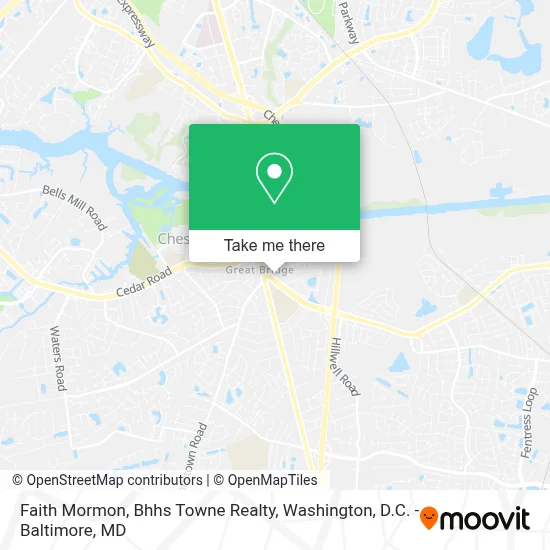 Faith Mormon, Bhhs Towne Realty map