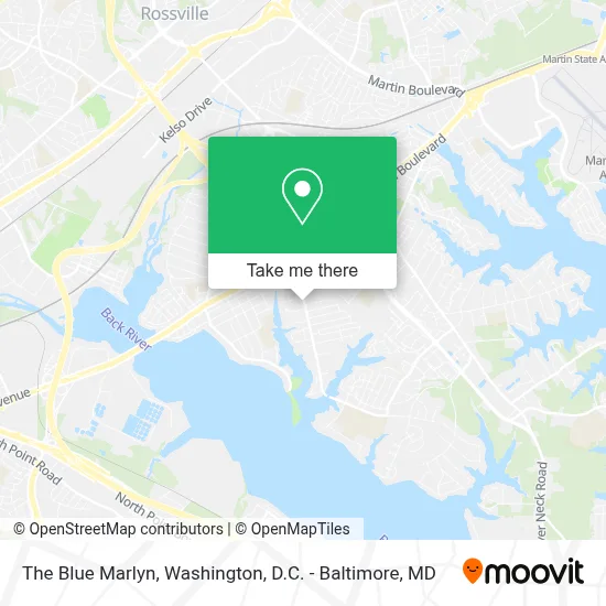 The Blue Marlyn map