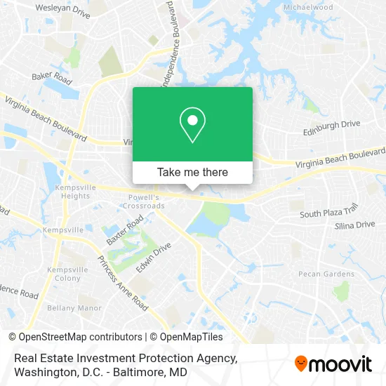 Real Estate Investment Protection Agency map