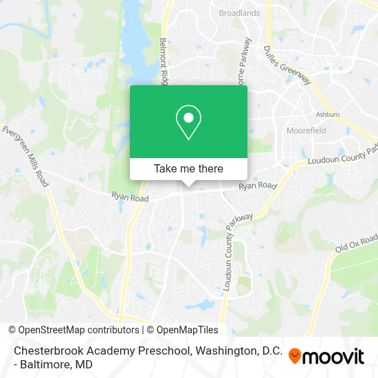 Chesterbrook Academy Preschool map