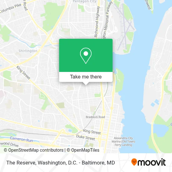 The Reserve map