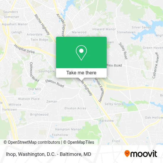 Ihop map
