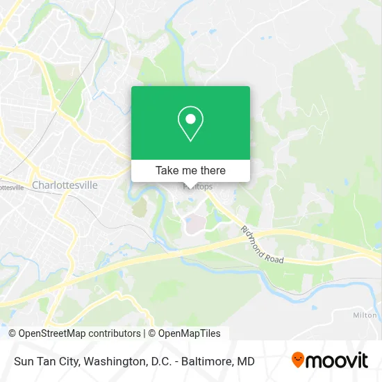 Sun Tan City map