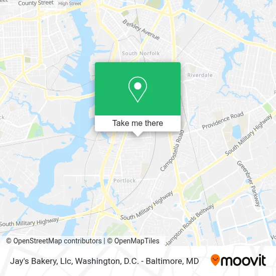 Jay's Bakery, Llc map