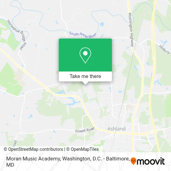 Moran Music Academy map