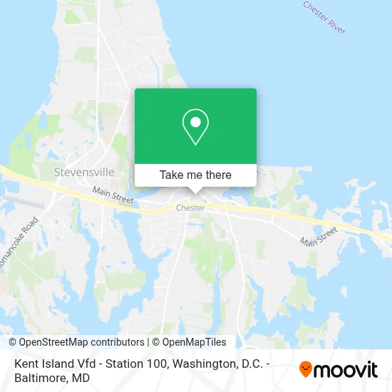 Kent Island Vfd - Station 100 map