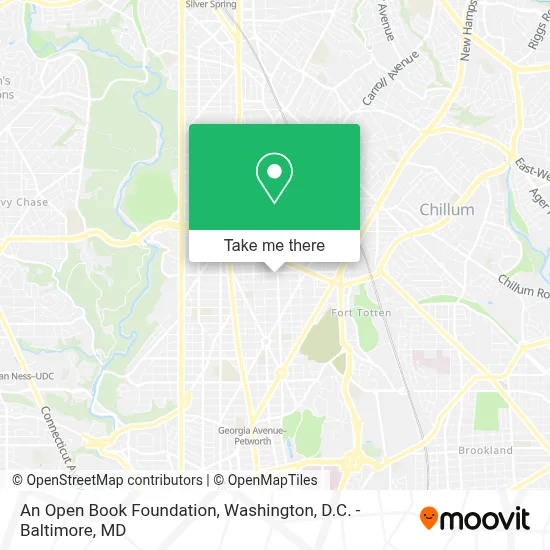 An Open Book Foundation map