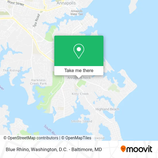 Blue Rhino map