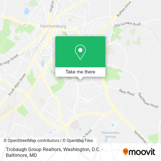Trobaugh Group Realtors map