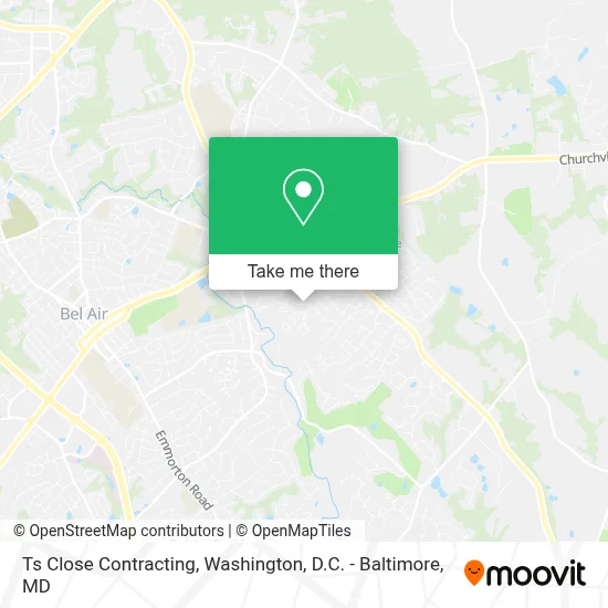 Ts Close Contracting map