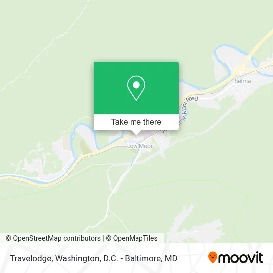 Travelodge map