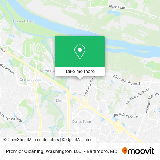 Premier Cleaning map