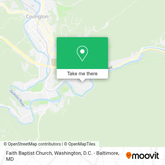 Faith Baptist Church map