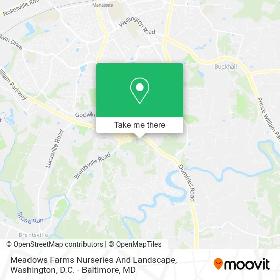 Meadows Farms Nurseries And Landscape map