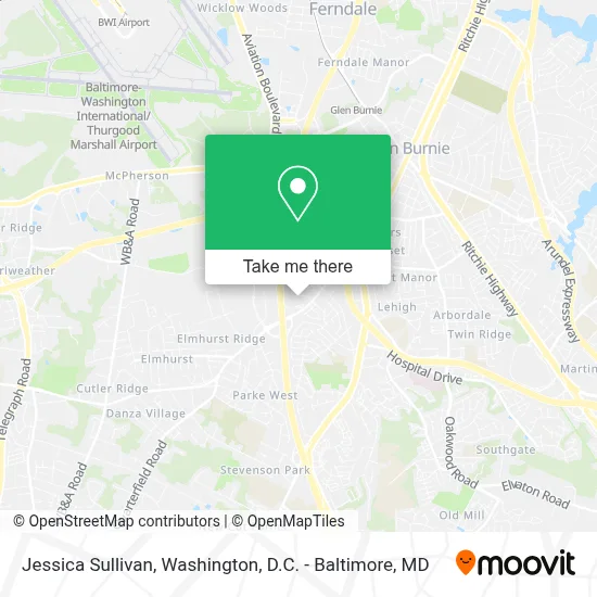 Jessica Sullivan map