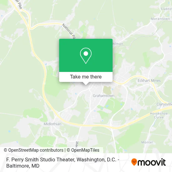 F. Perry Smith Studio Theater map