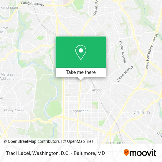 Traci Lacei map