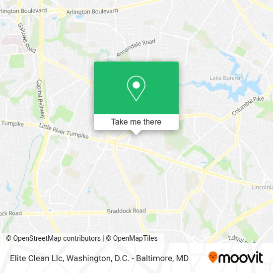 Elite Clean Llc map
