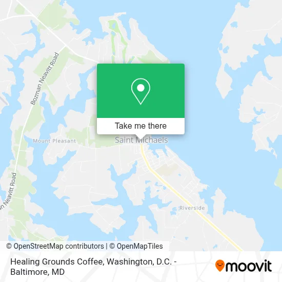 Healing Grounds Coffee map