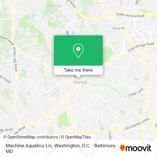 Machine Aquatics Llc map