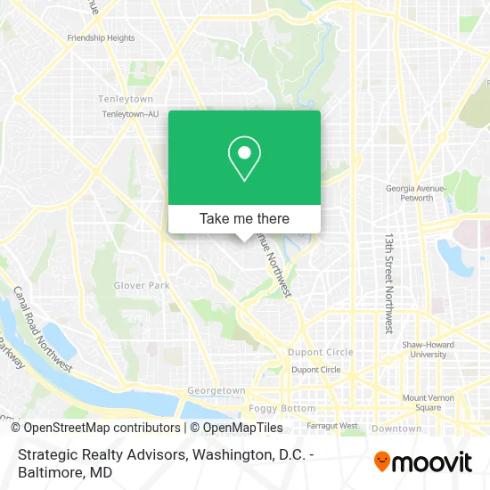 Strategic Realty Advisors map