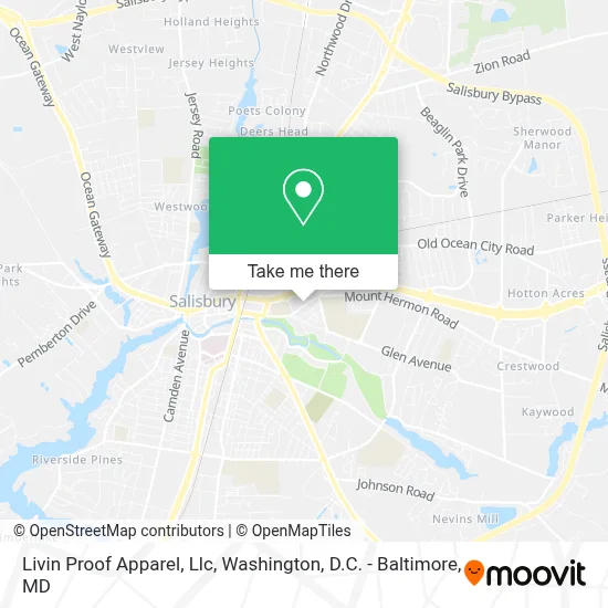 Livin Proof Apparel, Llc map