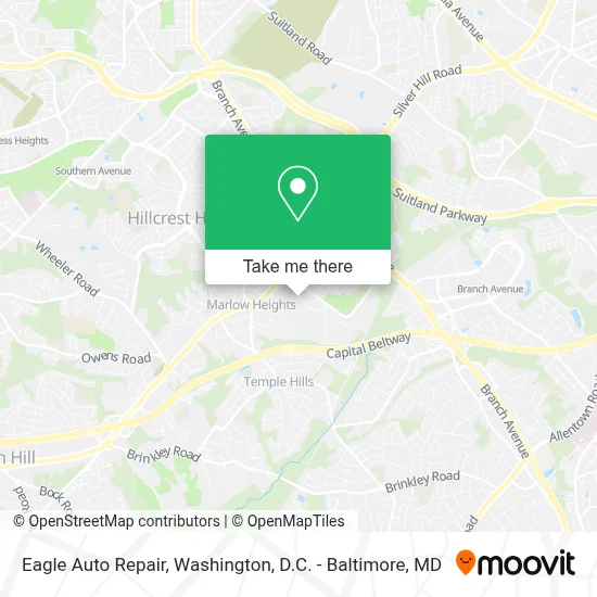 Eagle Auto Repair map
