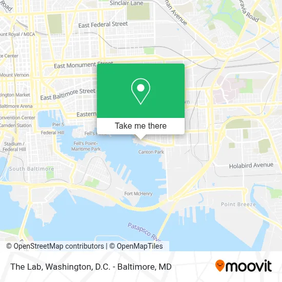 The Lab map