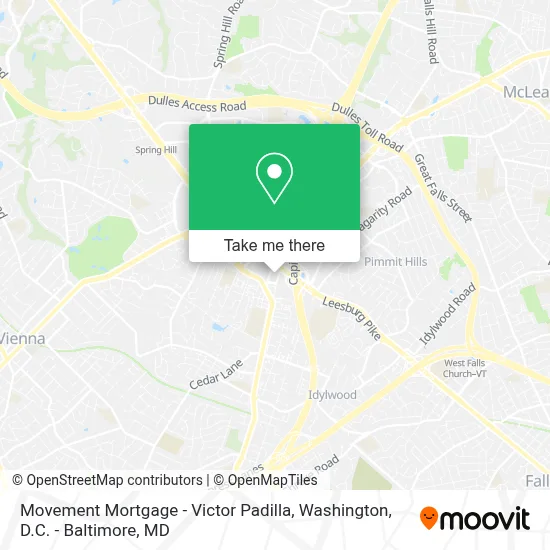 Movement Mortgage - Victor Padilla map