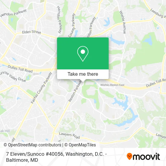 7 Eleven/Sunoco #40056 map