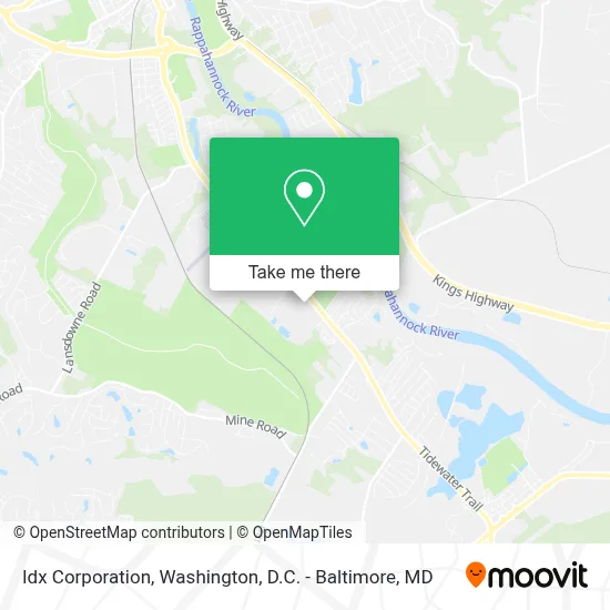 Idx Corporation map