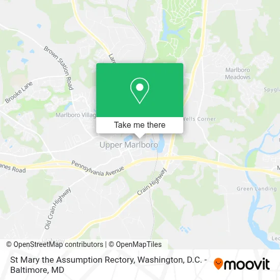 St Mary the Assumption Rectory map