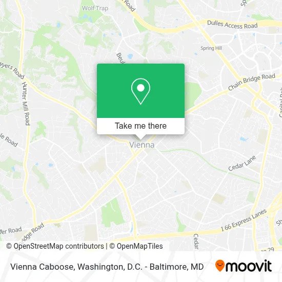 Vienna Caboose map
