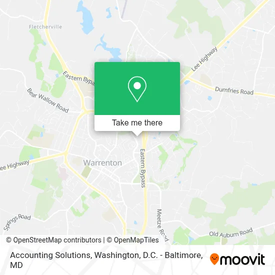 Accounting Solutions map