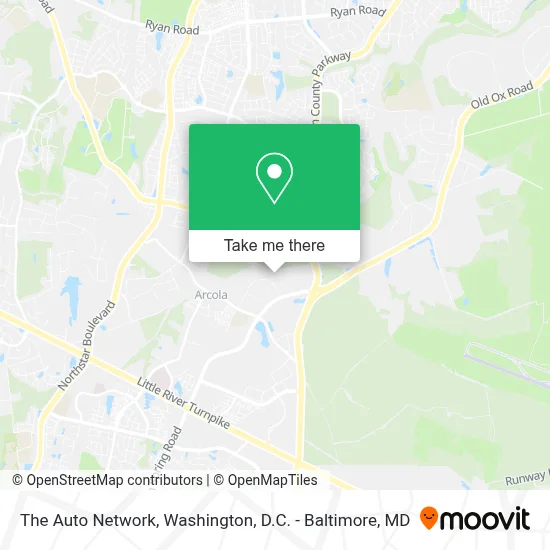 The Auto Network map