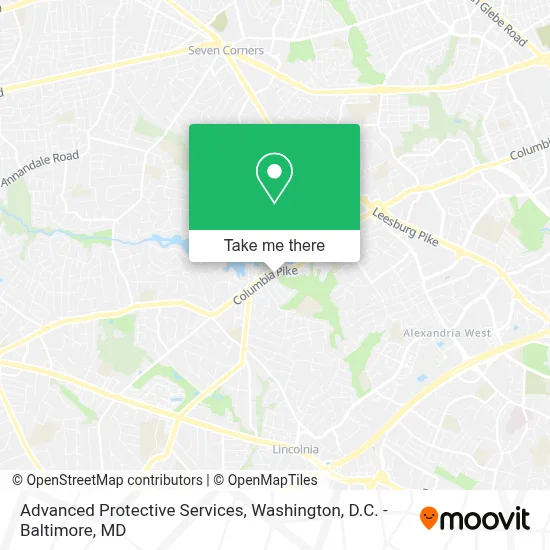 Advanced Protective Services map