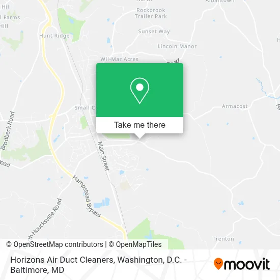 Horizons Air Duct Cleaners map