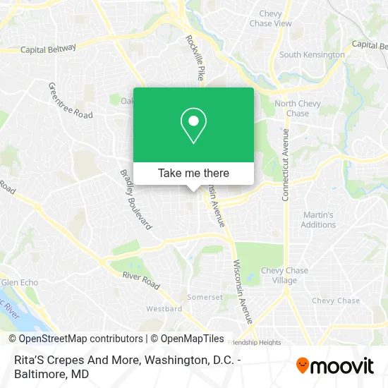 Rita’S Crepes And More map