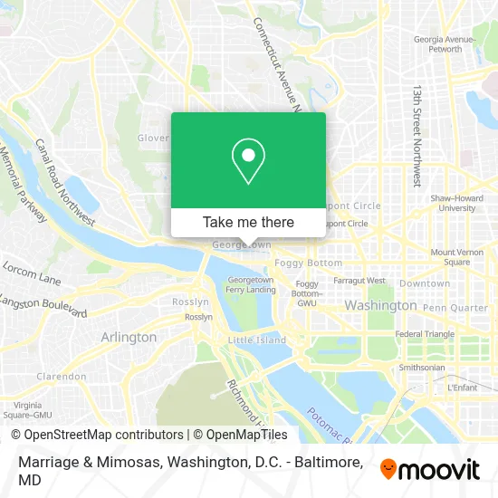 Marriage & Mimosas map
