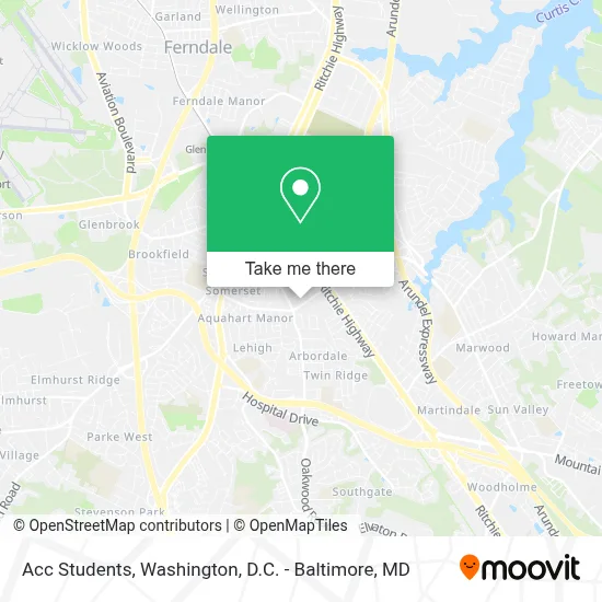 Acc Students map